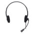 Фото #5 товара Manhattan Stereo On-Ear Headset (USB) - Microphone Boom - Polybag Packaging - Adjustable Headband - Ear Cushion - 1x USB-A for both sound and mic use - cable 1.5m - Three Year Warranty - Headset - Head-band - Office/Call center - Black - Binaural - 1.5 m