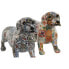 Фото #3 товара Декоративная фигура Home ESPRIT Разноцветный Пёс Средиземноморье 21 x 6 x 12 cm (2 штук)