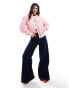 Фото #8 товара Tommy Jeans classics bomber jacket in ballet pink