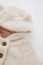 Фото #2 товара Куртка для малышей DeFacto Kız Bebek Теплая Плюшевая Mont