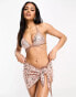 Ann Summers gold coast sarong in gold