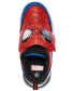 Фото #5 товара Детские кеды Marvel Spider-Man глаза бесконечности, на липучке, с подсветкой, от Finish Line