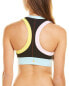 Фото #2 товара Solid & Striped Sport Trek High Neck Bra Women's Black Xxs