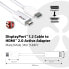 Фото #2 товара Club 3D DisplayPort™ 1.2 to HDMI™ 2.0 Active Cable 4K60Hz 3Meter M/M - 3 m - Displayport 1.2 - HDMI 2.0 - Male - Male - 3840 x 2160 pixels