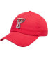 Фото #1 товара Men's Red Texas Tech Red Raiders Primary Logo Staple Adjustable Hat