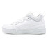 Puma Skye Demi Lace Up Womens White Sneakers Casual Shoes 38074902