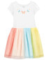 Фото #2 товара Baby Rainbow Tutu Dress 24M