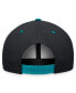 Фото #5 товара Men's Black Florida Marlins Cooperstown Collection Pro Snapback Hat