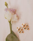 Satin Solid Stud Earrings