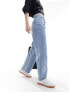 Santa Cruz classic baggy denim jeans in bleach blue wash 40 - фото #3