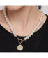 Фото #2 товара Women's White Pearl Strand Necklace