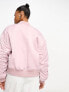 Levi's bomber jacket in pink with pockets