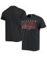 Men's Black Arizona Cardinals Team Stripe T-shirt Черный, Small - фото #5