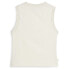 Фото #2 товара Puma Infuse Slim Crew Neck Tank Top Womens Off White Casual Athletic 62430887