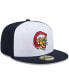 Фото #4 товара Men's White, Navy Charleston RiverDogs Marvel x Minor League 59FIFTY Fitted Hat