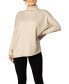 ფოტო #3 პროდუქტის Women's Paris Turtleneck Tunic Sweater