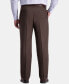 Фото #3 товара Men's Big & Tall Premium Comfort Stretch Classic-Fit Solid Pleated Dress Pants