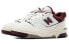 Фото #4 товара Кроссовки New Balance NB 550 White Burgundy BB550WBG