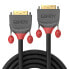 Фото #4 товара Lindy 10m DVI-D Single Link Cable - Anthra Line - 10 m - DVI-D - DVI-D - Male - Male - Black