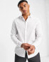 ASOS DESIGN regular fit shirt in white