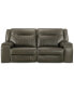 Фото #3 товара Hansley 2-Pc. Zero Gravity Power Recliner Leather Sofa, Created for Macy's