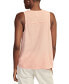 ფოტო #2 პროდუქტის Women's Cotton Henley Tank Top