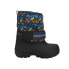 London Fog Dex Graphic Snow Toddler Boys Black, Blue Casual Boots CL30612T-DZ