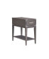 Фото #1 товара Beckett Rustic Side Table, Anthracite, Pewter