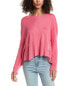 Incashmere Drop Needle Stitch Silk & Cashmere-Blend Top Women's M