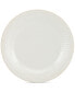 Фото #1 товара Dinnerware Stoneware French Perle Groove White Dinner Plate