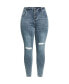 ფოტო #3 პროდუქტის Plus Size Harley Classic Buttons Jean