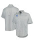 Фото #1 товара Men's Gray Kentucky Wildcats Tamiami Omni-Shade Button-Down Shirt