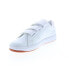 Фото #4 товара DC Striker ADYS100716-WW0 Mens White Leather Skate Inspired Sneakers Shoes 9.5