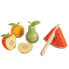 Фото #3 товара EUREKAKIDS Wooden fruits with toy knife to learn to cut