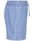 ფოტო #3 პროდუქტის Big Girls Chambray Shorts