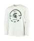 Big Boys White Michigan State Spartans Basketball Legend Performance Long Sleeve T-shirt