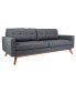 Фото #1 товара Gneiss 85" Modern Linen Sofa