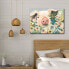 Фото #2 товара Pig in The Flower Garden Gallery-Wrapped Canvas Wall Art - 18" x 24"