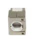 Synergy 21 S216349 - Flat - Stainless steel - RJ-45 - Male - 22/24 - Cat6a