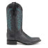 Ferrini Blaze Square Toe Cowboy Mens Black, Blue Casual Boots 13293-04