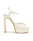 Фото #2 товара Women's Legacy Bridal Platform Stiletto Dress Sandals