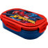 SPIDERMAN Rectangular Lunch Box With Cutlery