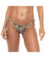 Фото #1 товара Women's Reversible Scrunch Tie Side Bikini Bottom