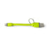 Фото #1 товара Кабель Micro USB Celly USBMICROKEYGN 0,12 m Зеленый