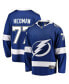 ფოტო #1 პროდუქტის Men's Victor Hedman Blue Tampa Bay Lightning Home Premier Breakaway Player Jersey