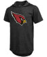 Фото #3 товара Men's Kyler Murray Black Arizona Cardinals Player Name Number Tri-Blend Hoodie T-shirt