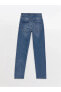 Фото #21 товара LCW Jeans Yüksek Bel Straight Fit Kadın Jean Pantolon