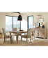 Фото #2 товара Sonora 5-pc. Dining Set (Rectangular Expandable Table + 4 Upholstered Side Chairs)
