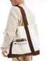 New Balance Place Like Home tote bag in canvas and brown