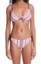 Фото #1 товара lemlem Neela 284595 Side Tie Bikini Bottoms in Pink , Size Large